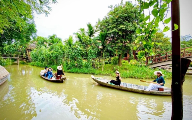 Du lịch Trà Vinh, khám phá vẻ đẹp cù lao Tân Quy mùa trái chín